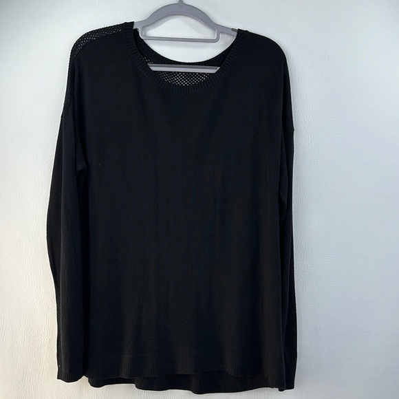 Lululemon Athletica Well Being Knit Mesh Back Sweater - Picture 2 of 11